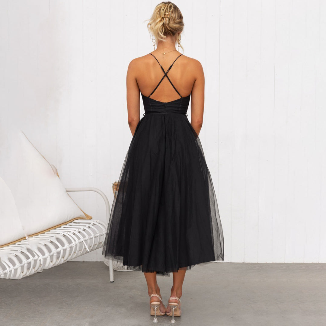 LB | Elegancka sukienka midi