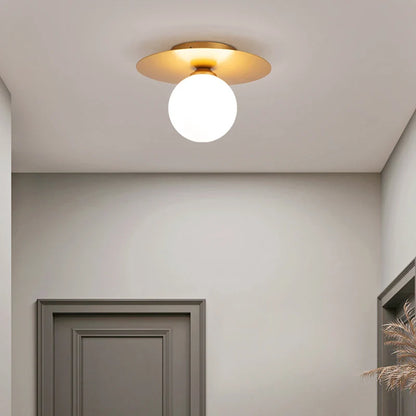 LuminousGlobe - Szklana lampa w kształcie kuli