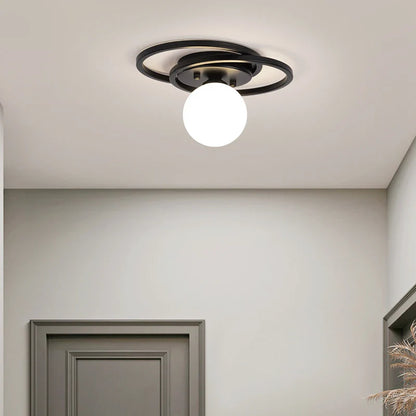 LuminousGlobe - Szklana lampa w kształcie kuli