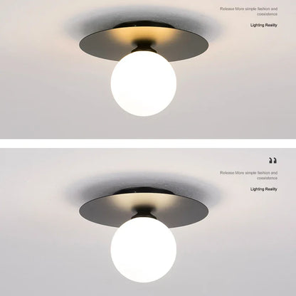 LuminousGlobe - Szklana lampa w kształcie kuli