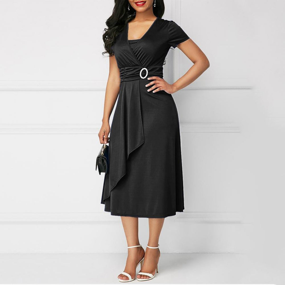 LB | Elegancka letnia sukienka midi
