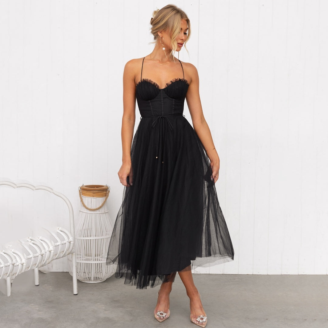 LB | Elegancka sukienka midi