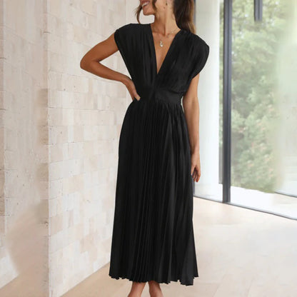 LB | Elegancka letnia sukienka maxi
