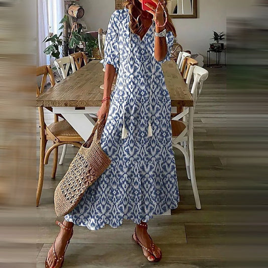 LB | Letnia sukienka maxi boho