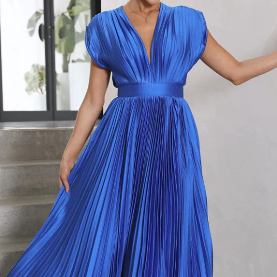 LB | Elegancka letnia sukienka maxi