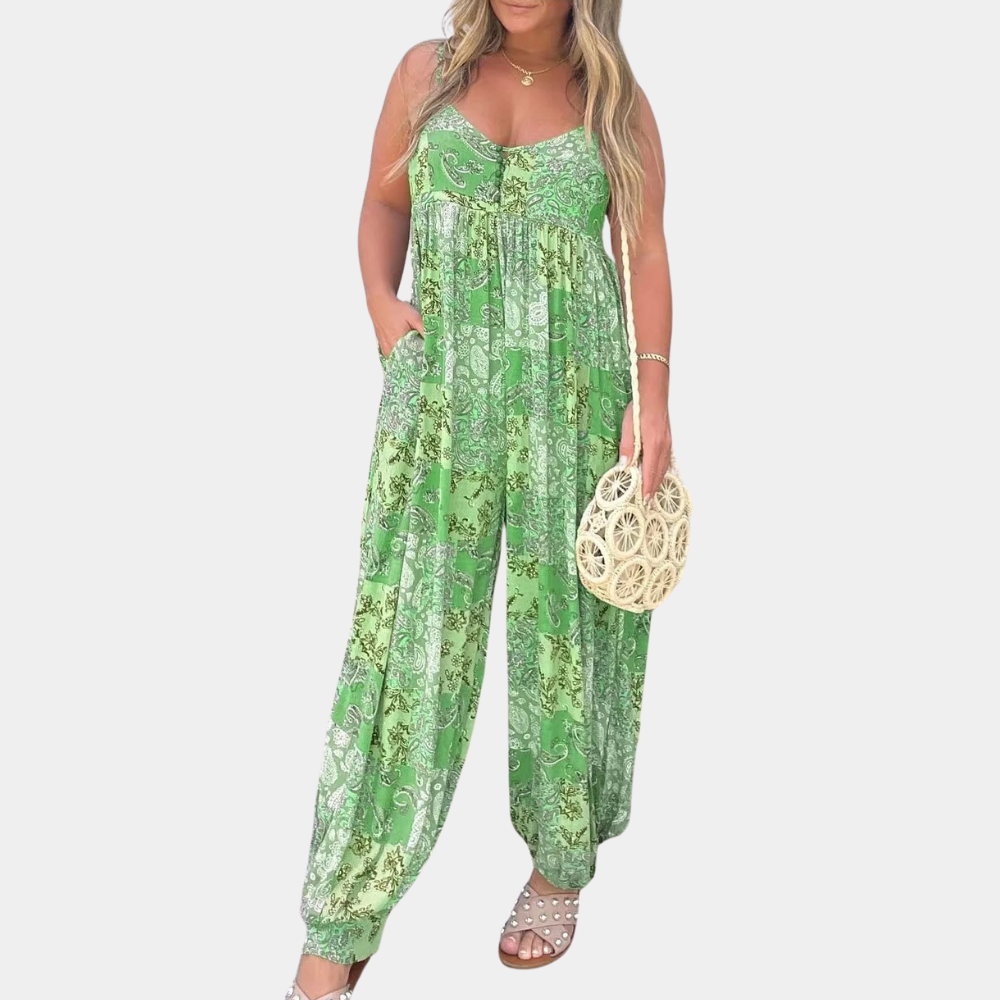 LB | Letni kombinezon damski w stylu boho