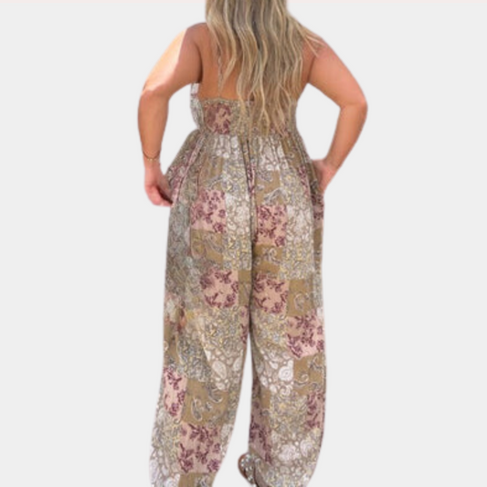 LB | Letni kombinezon damski w stylu boho