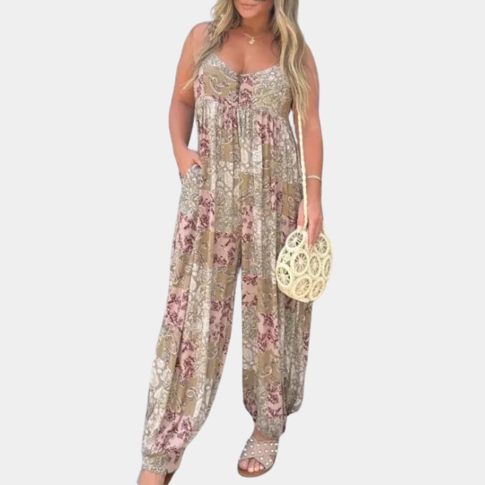 LB | Letni kombinezon damski w stylu boho