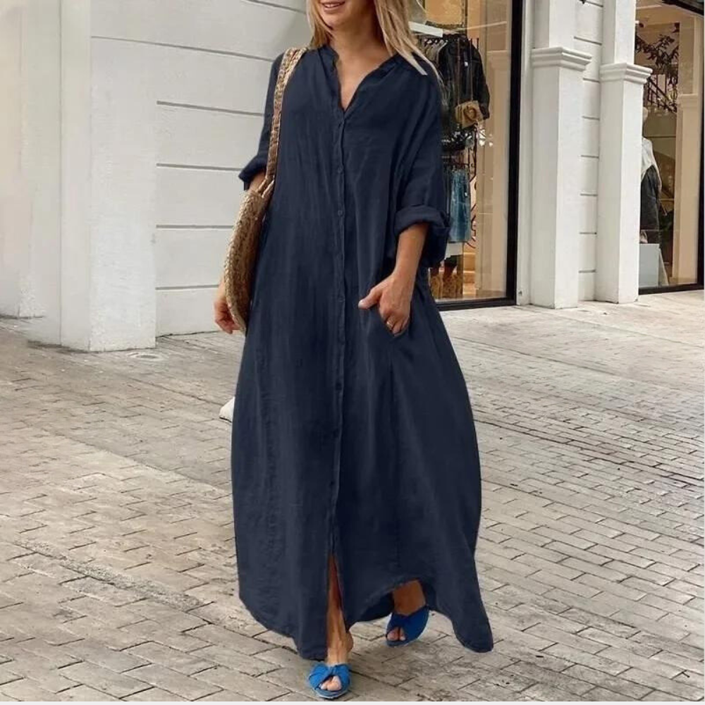 LB | Letnia sukienka maxi dla kobiet