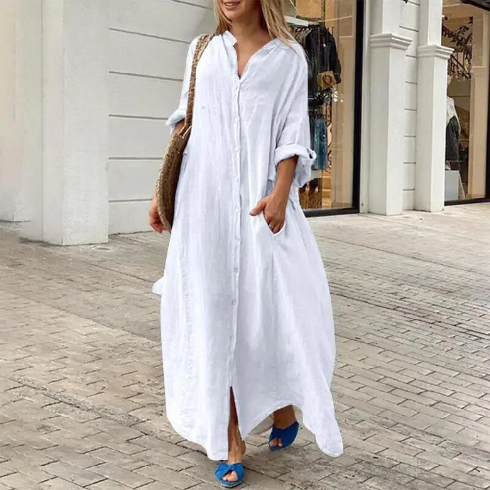 LB | Letnia sukienka maxi dla kobiet