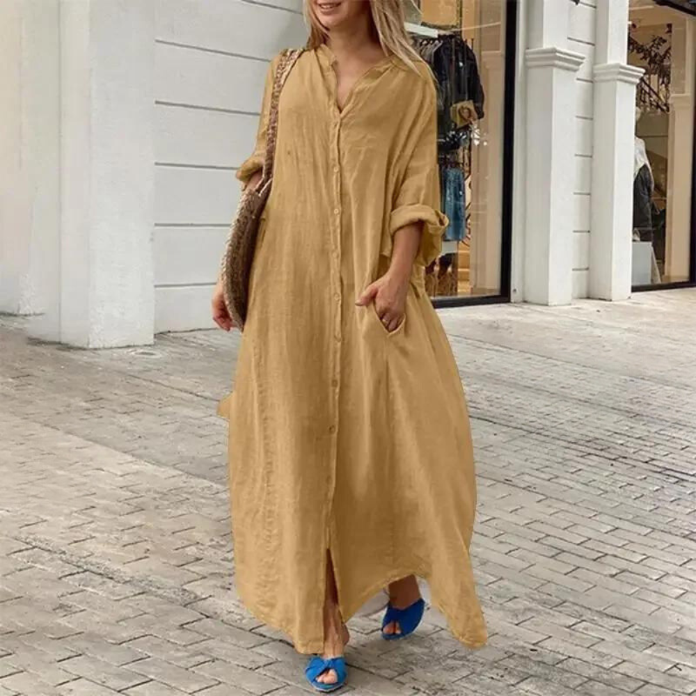LB | Letnia sukienka maxi dla kobiet