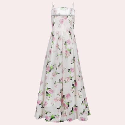 LB | Elegancka letnia sukienka midi dla kobiet