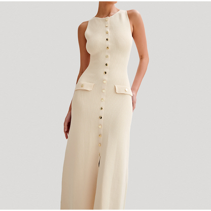 LB | Elegancka letnia sukienka maxi dla kobiet