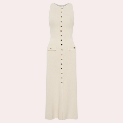 LB | Elegancka letnia sukienka maxi dla kobiet