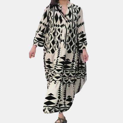 LB | Elegancka sukienka maxi dla kobiet, idealna na lato