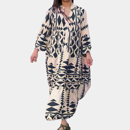 LB | Elegancka sukienka maxi dla kobiet, idealna na lato
