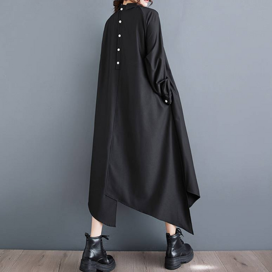 LB | Elegancka, luźna sukienka maxi dla kobiet