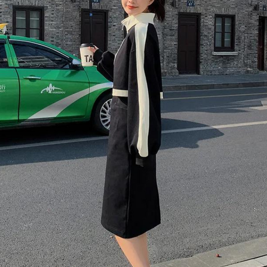 LB | Modna wąska sukienka midi dla kobiet - letni styl