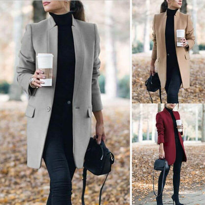 LB | Elegancka i swobodna kurtka zimowa