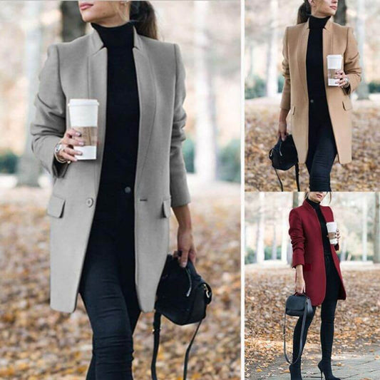 LB | Elegancka i swobodna kurtka zimowa