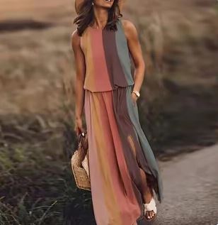 LB | Letnia sukienka maxi