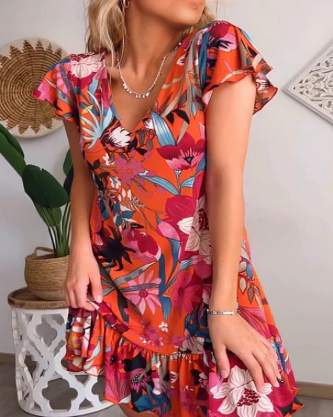 LB | Casualowa sukienka mini dla kobiet