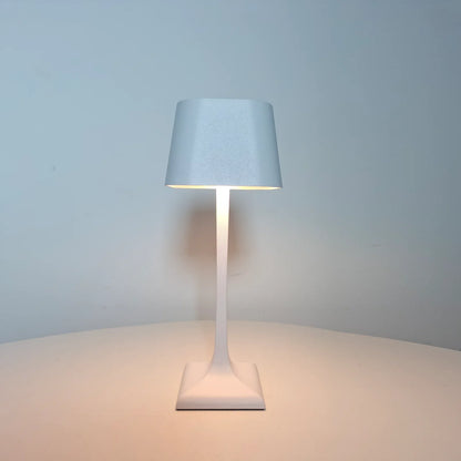 PowerGlow - kwadratowa lampa stołowa USB
