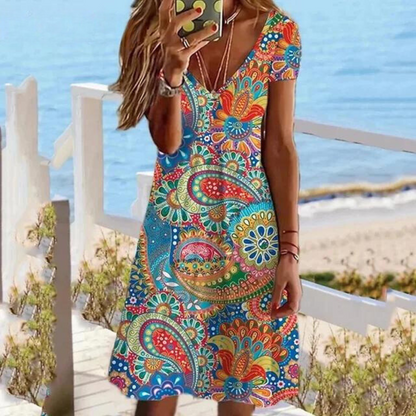 AS | Elegancka sukienka boho