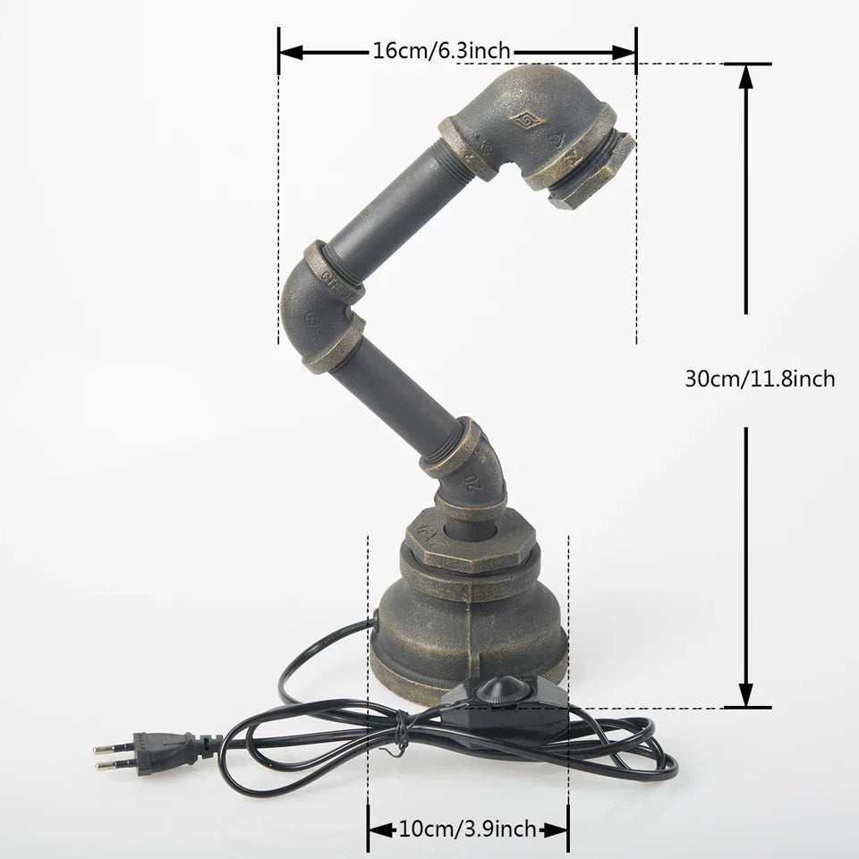 OryginalnośćIron - Kreatywna lampa z żelaza