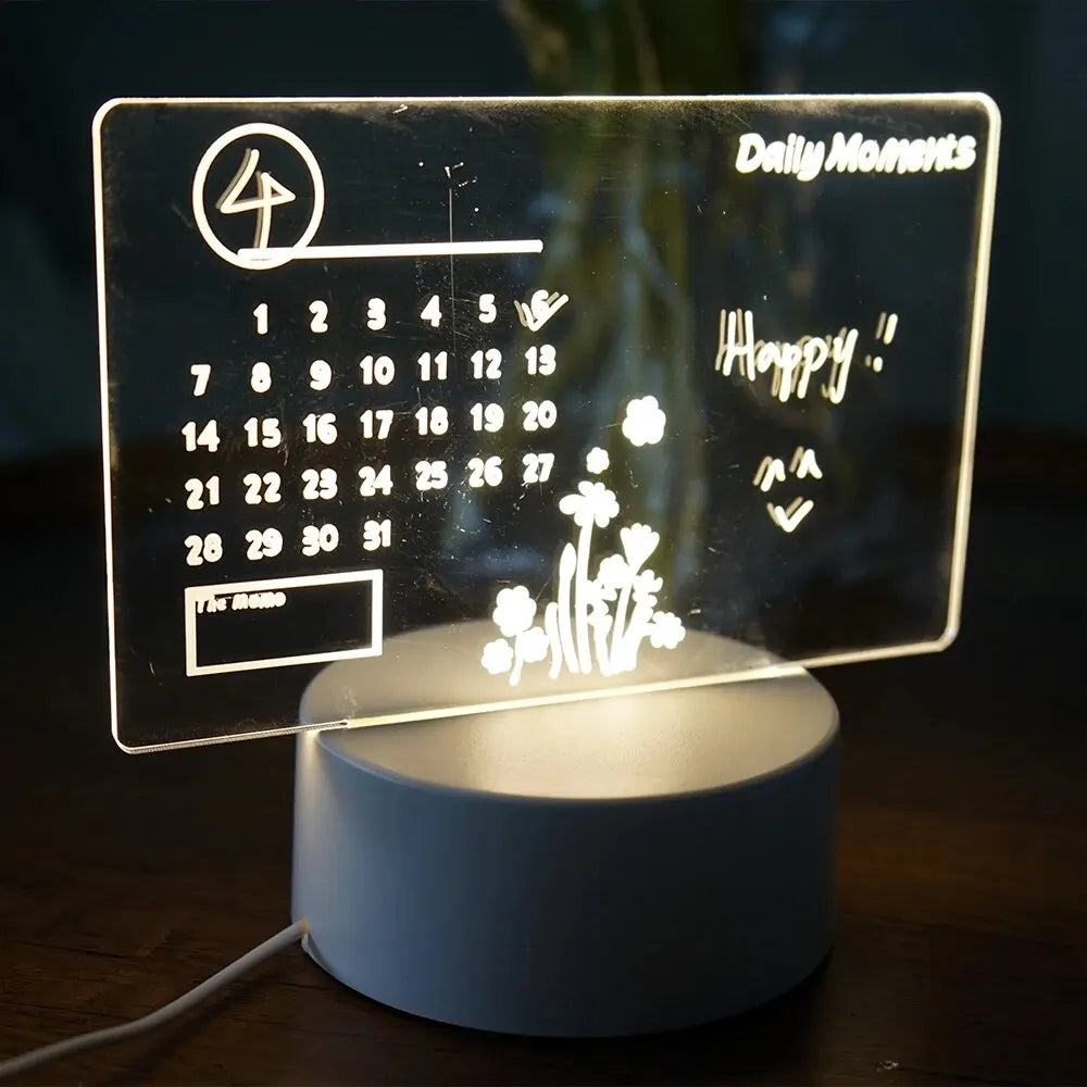 NoteGlow - lampa stołowa Note Board