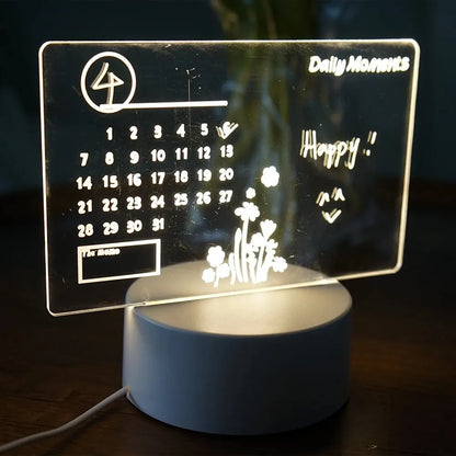 NoteGlow - lampa stołowa Note Board