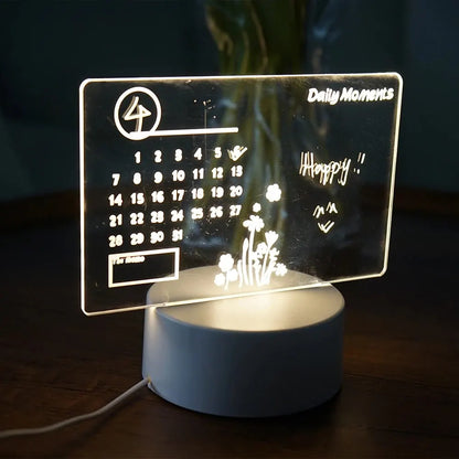 NoteGlow - lampa stołowa Note Board