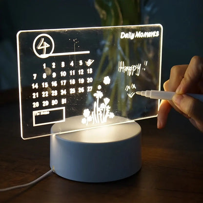 NoteGlow - lampa stołowa Note Board