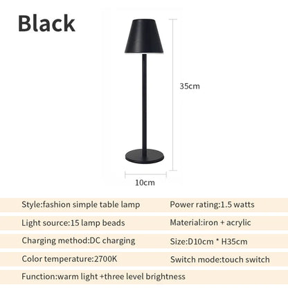 EcoGlow - ładowalna lampa stołowa