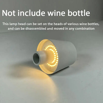 VinoFlex - kreatywna lampa biurkowa w butelce wina
