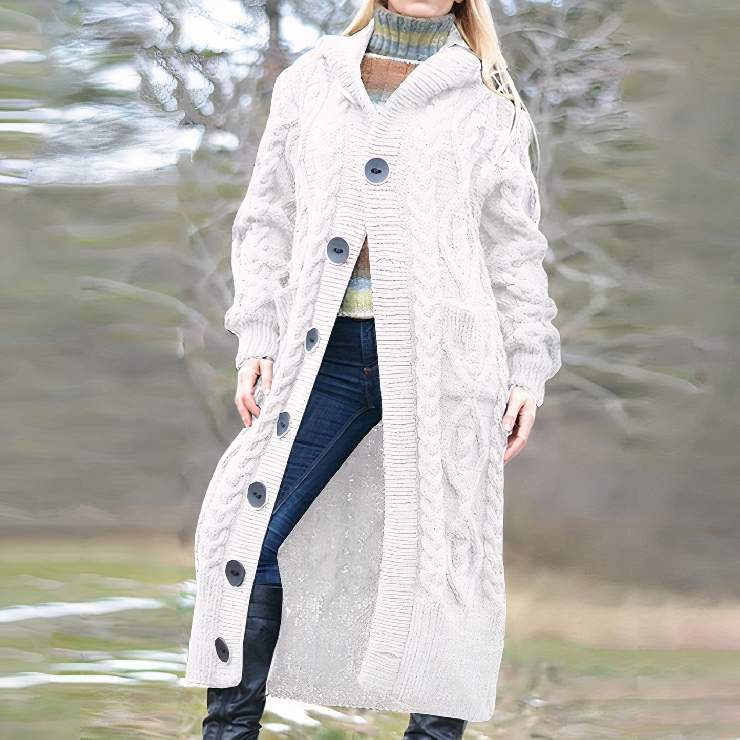 LB | Modna i elegancka kurtka zimowa