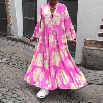 LB | Sunset Blossom Maxi Dress
