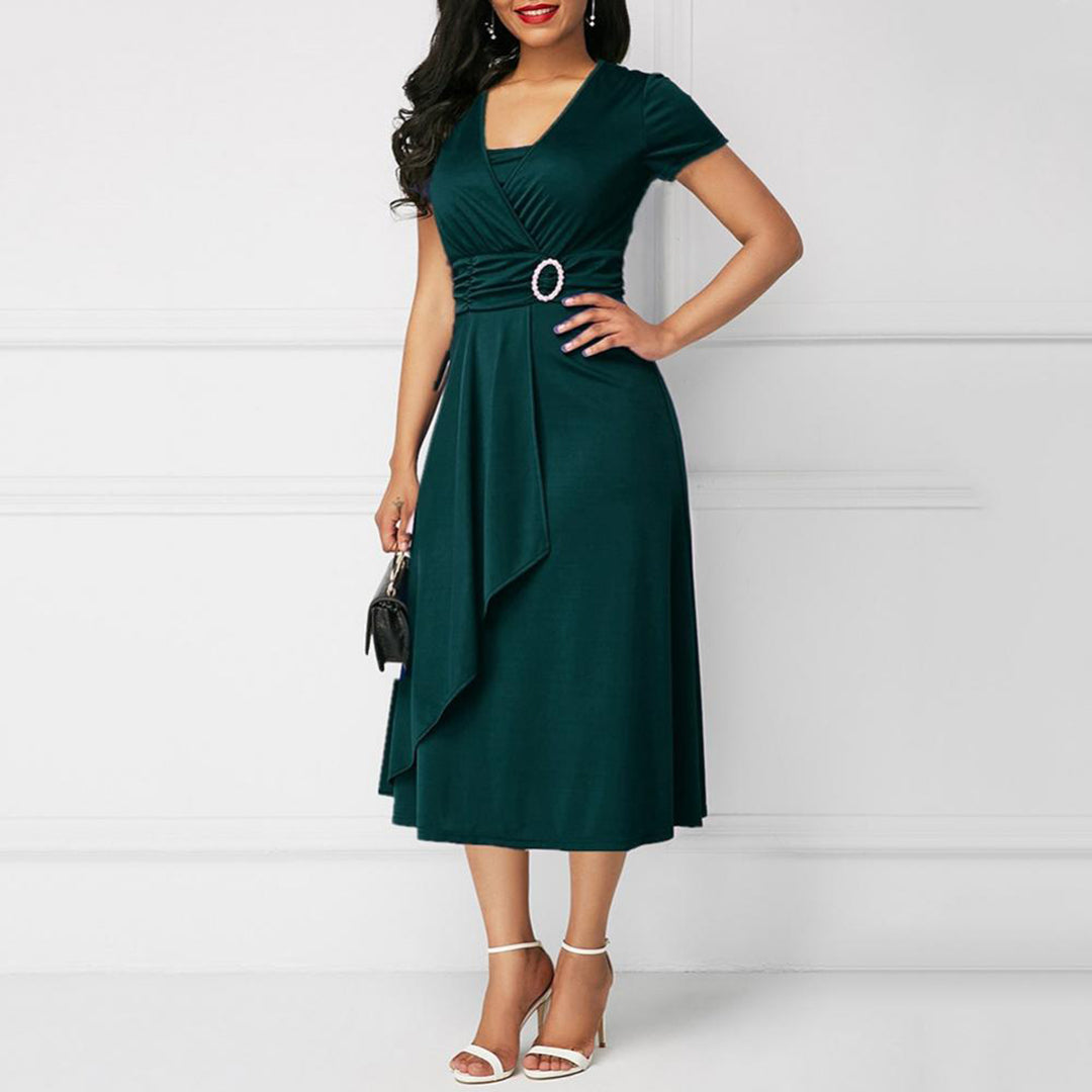 LB | Elegancka letnia sukienka midi