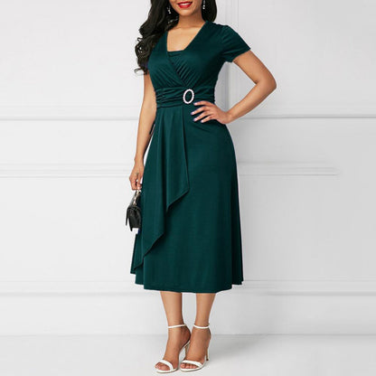 LB | Elegancka letnia sukienka midi