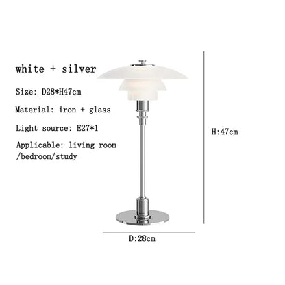 ModernGlass - Skandynawska lampa biurkowa