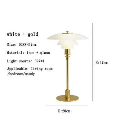 ModernGlass - Skandynawska lampa biurkowa