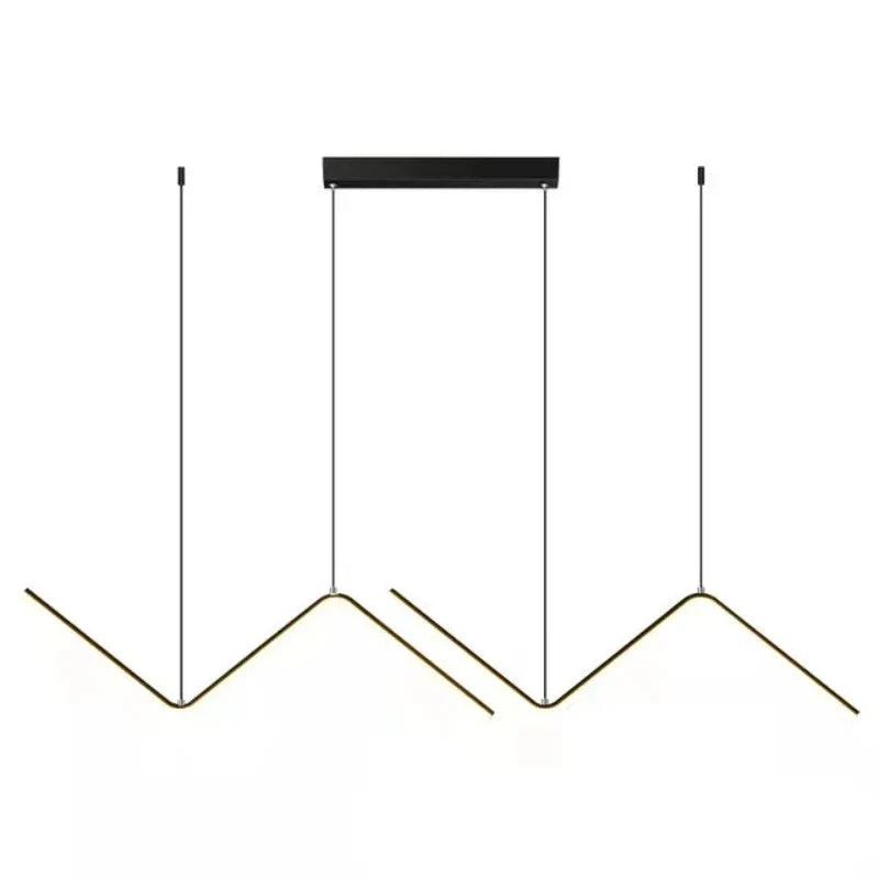 GildedGlow - skandynawskie lampy wiszące LED