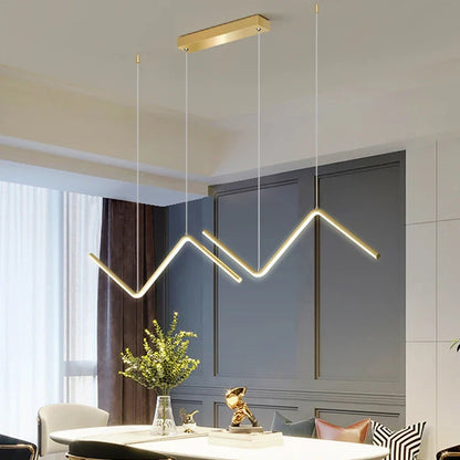 GildedGlow - skandynawskie lampy wiszące LED