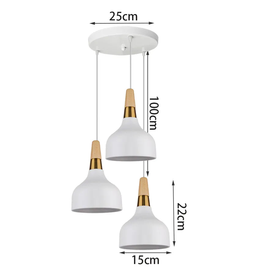 FactoryFlair - Trwała, nowoczesna lampa wisząca