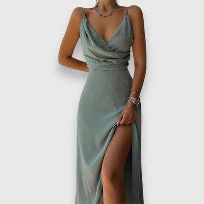 LB | Elegancka sukienka maxi