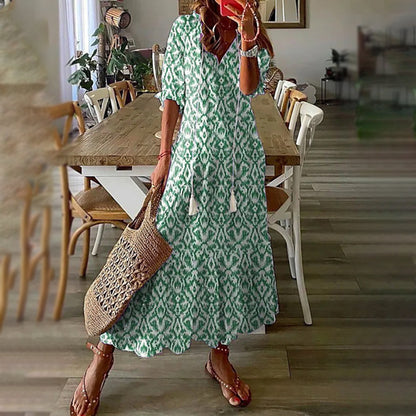 LB | Letnia sukienka maxi boho