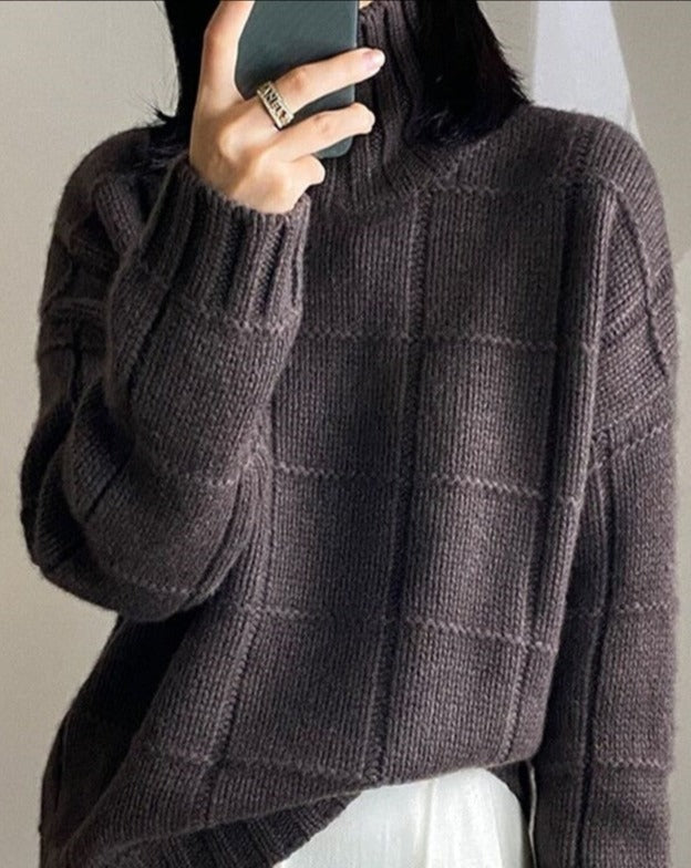 LB | Nowoczesny i modny sweter zimowy