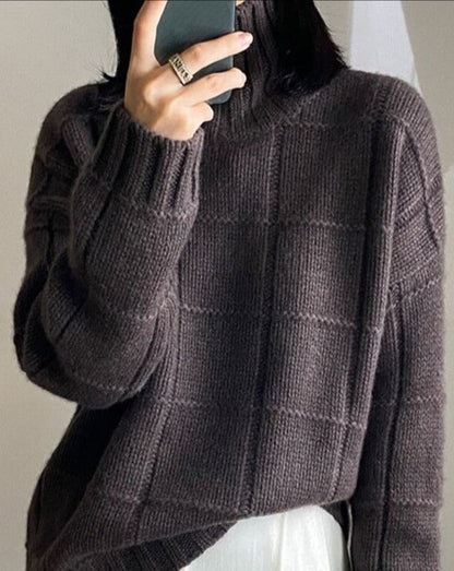 LB | Nowoczesny i modny sweter zimowy