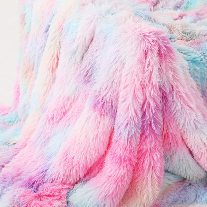 PlushDream | Ultra pluszowy koc z polaru koralowego