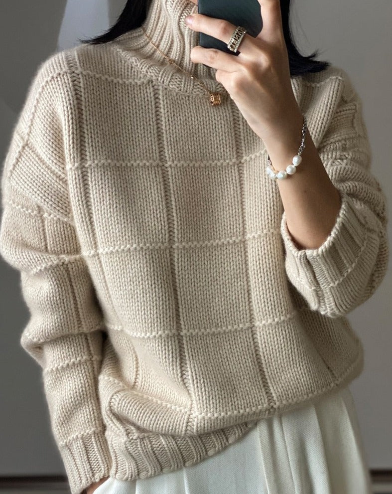 LB | Nowoczesny i modny sweter zimowy